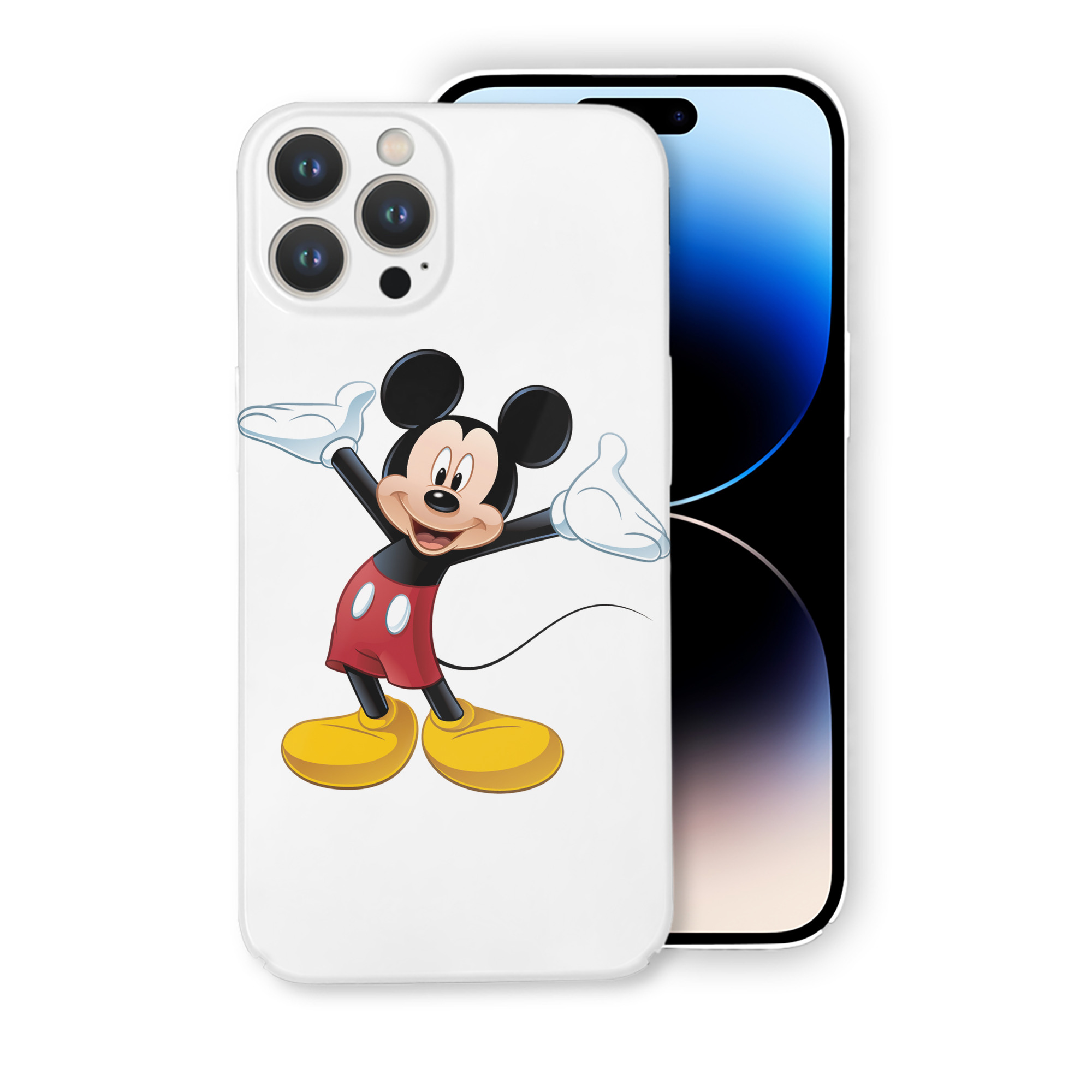 （画像用） ミッキーマウス Mickey Mouse 【iPhone 14シリーズ対応】ハードケース